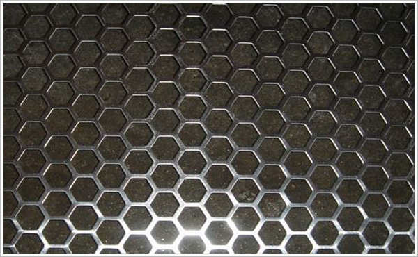 Hexagonal Hole Perforated Metal Mesh